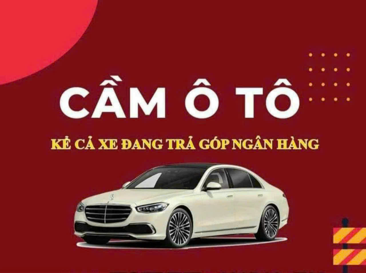 Hình thức cầm xe ô tô đang vay trả góp ngân hàng, uy tín , thông dụng