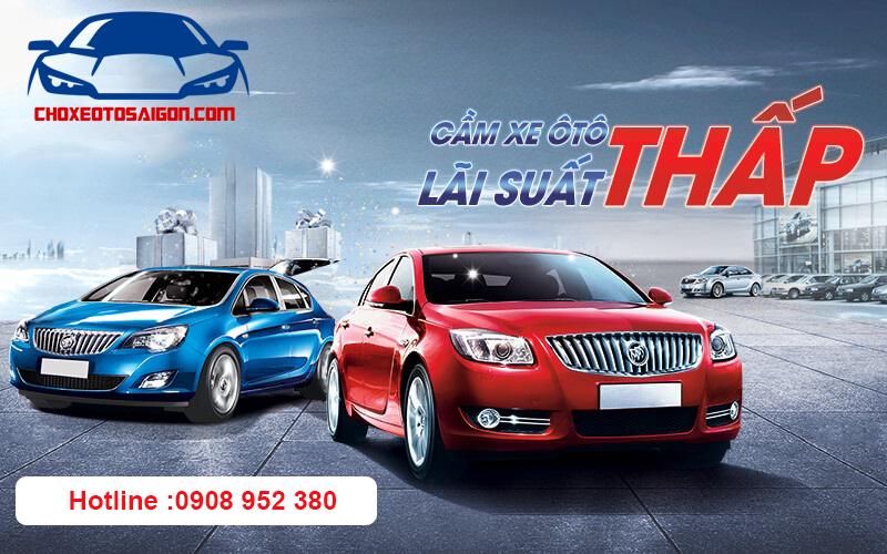 Cầm xe ô tô lãi suất thấp